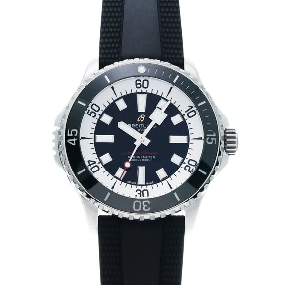 BREITLING Superocean Automatic 46 A17378211B1S1 Black/Noir mens Watches Mech - Picture 1 of 6